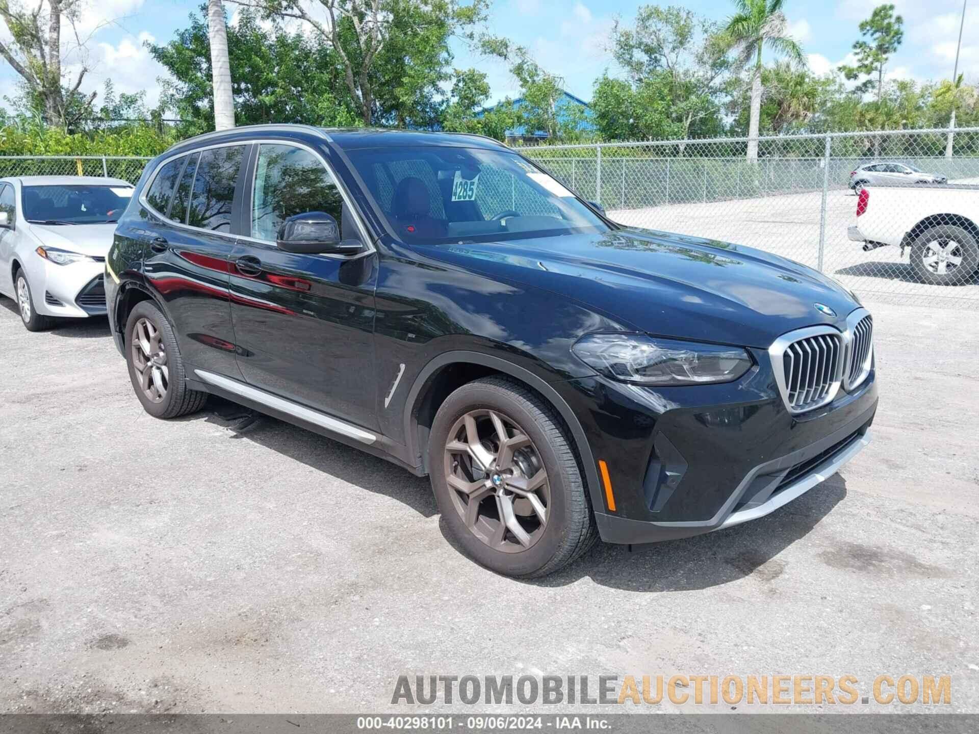 5UX43DP03N9M55836 BMW X3 2022