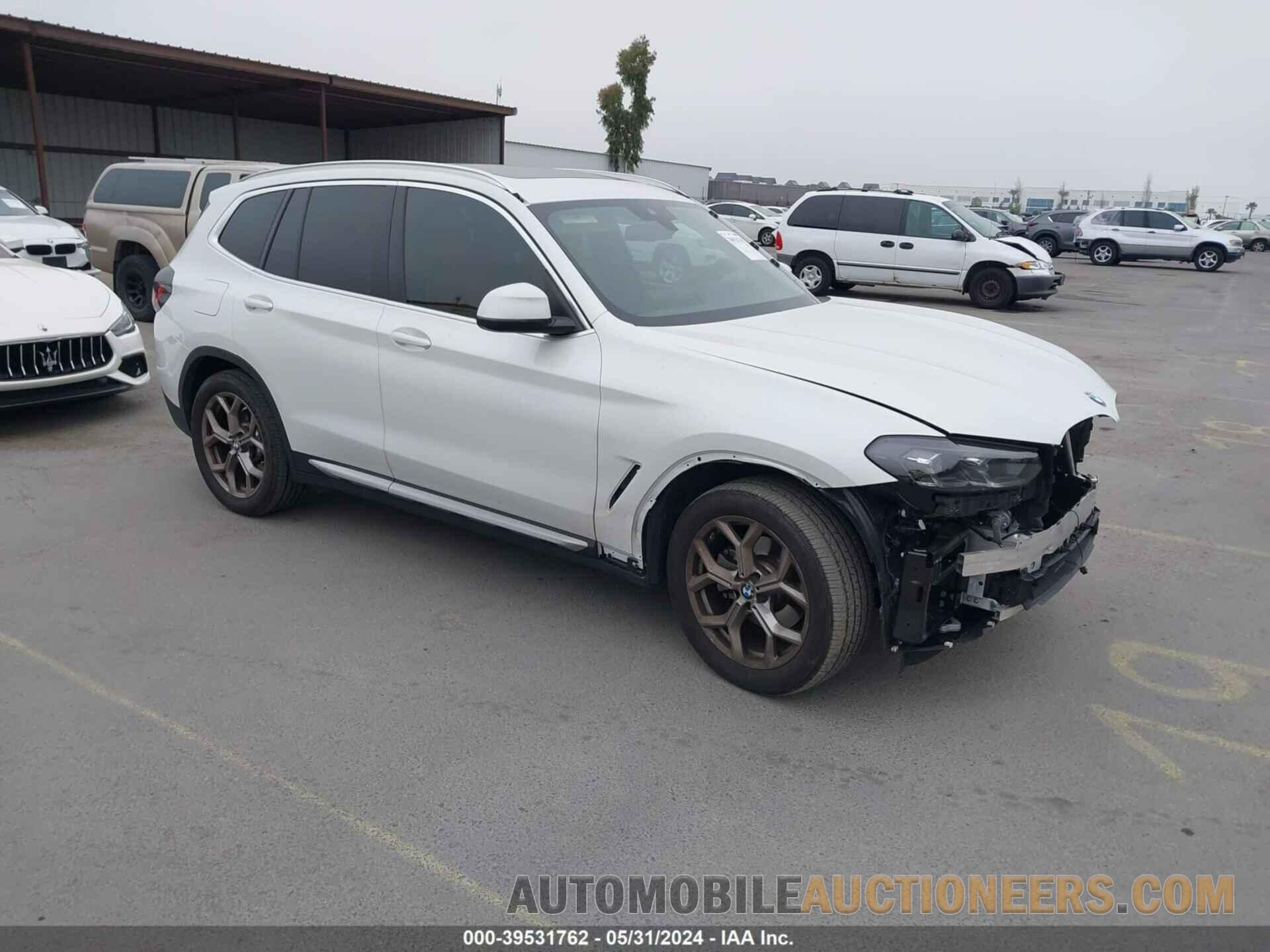 5UX43DP03N9M62401 BMW X3 2022