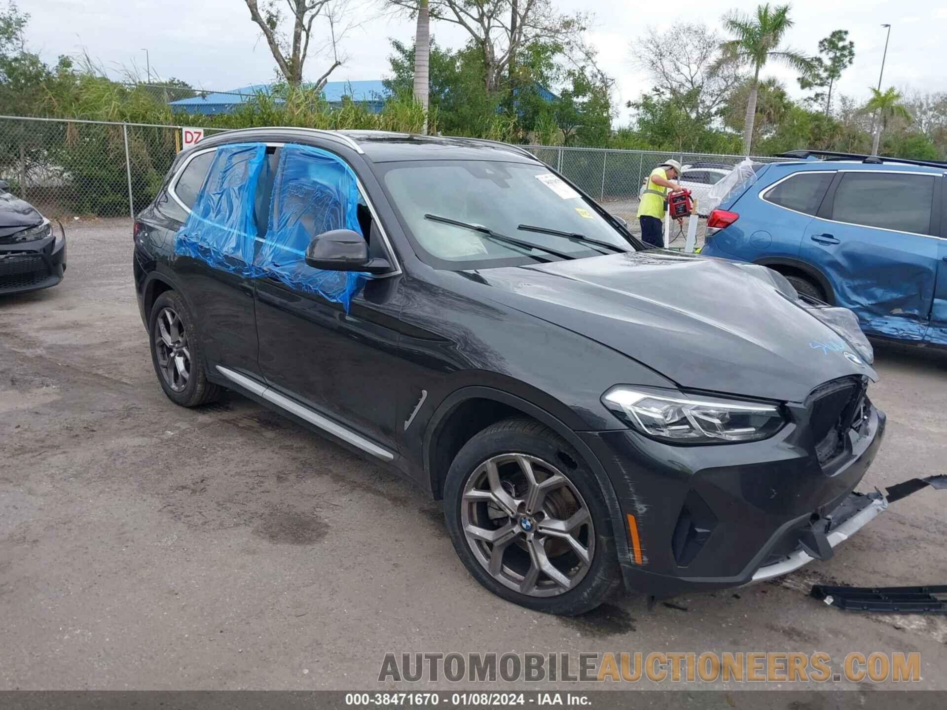 5UX43DP03P9N72481 BMW X3 2023