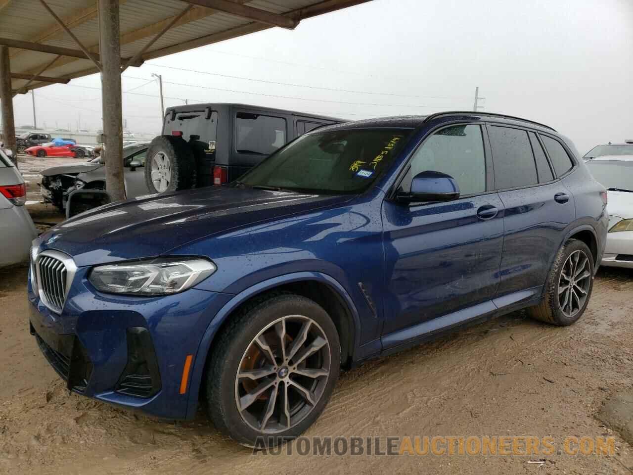 5UX43DP04N9J37546 BMW X3 2022