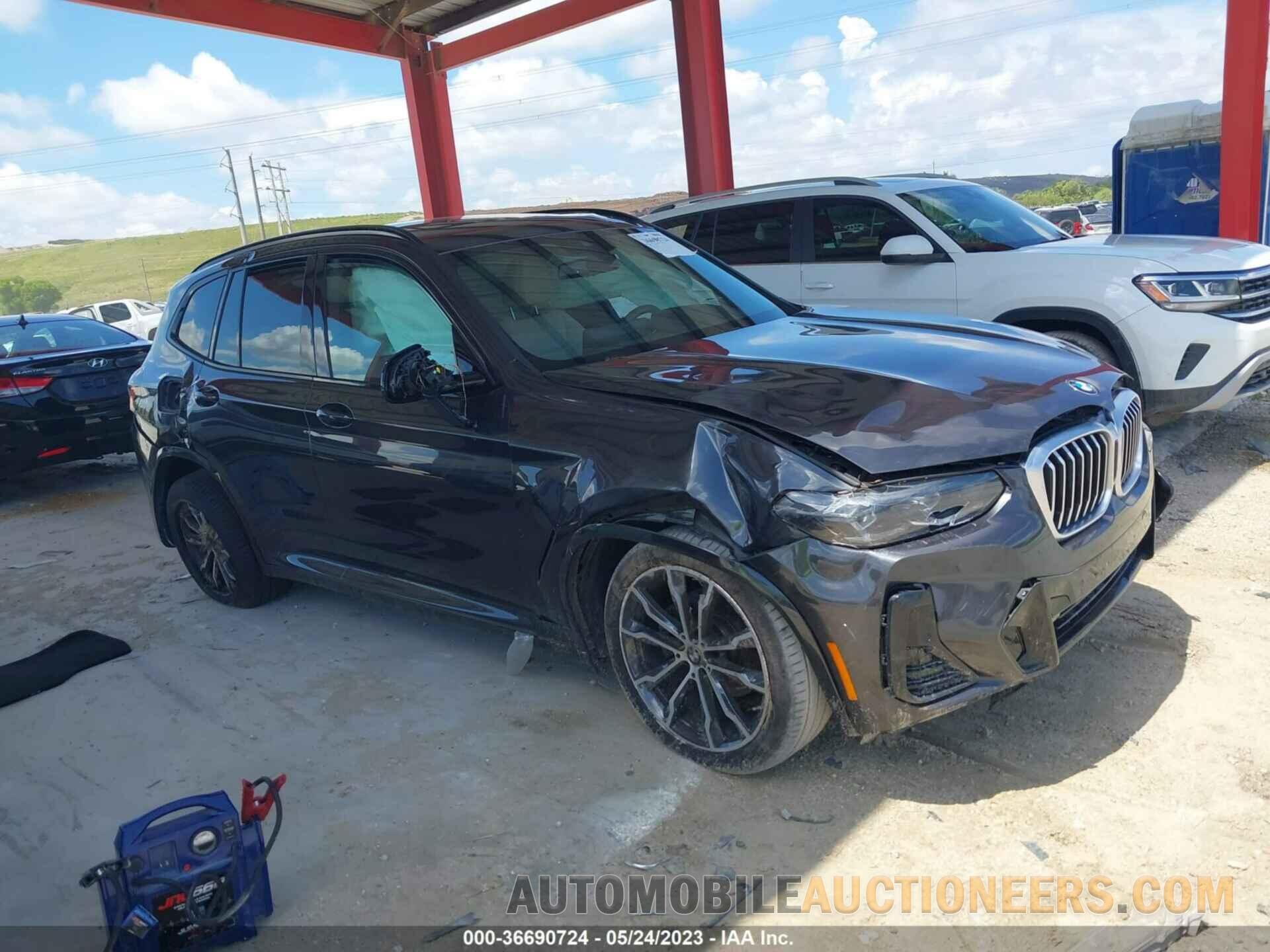 5UX43DP04N9K44029 BMW X3 2022