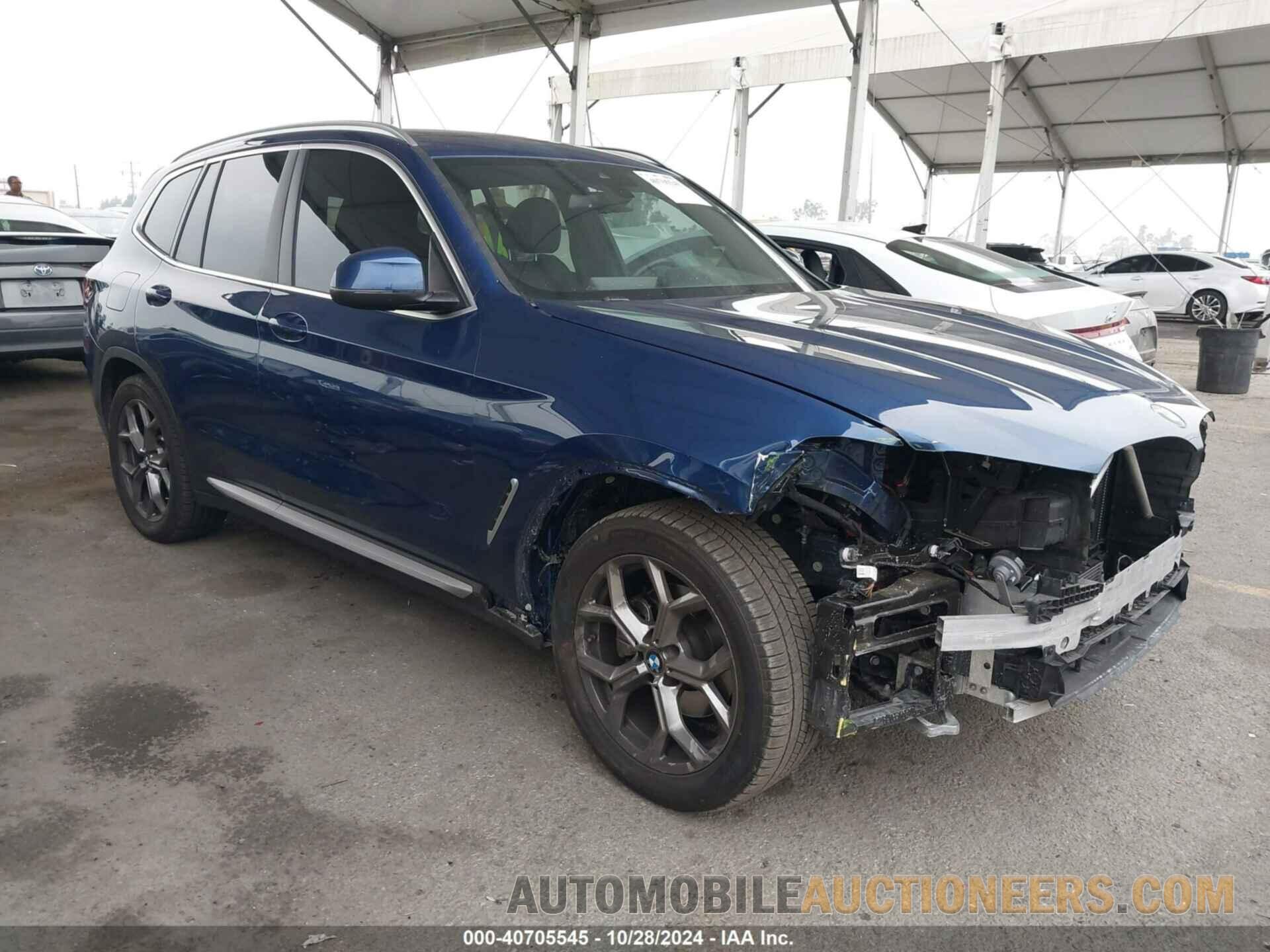 5UX43DP04N9K69352 BMW X3 2022