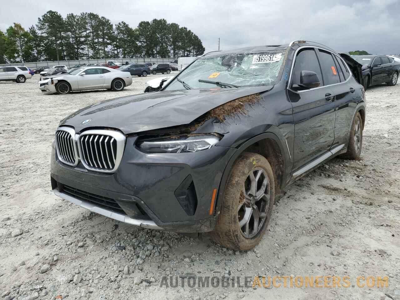 5UX43DP04N9L83612 BMW X3 2022