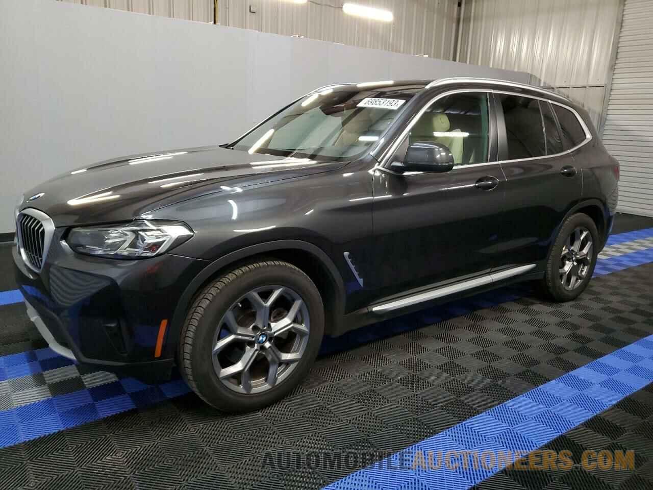 5UX43DP04N9M83306 BMW X3 2022