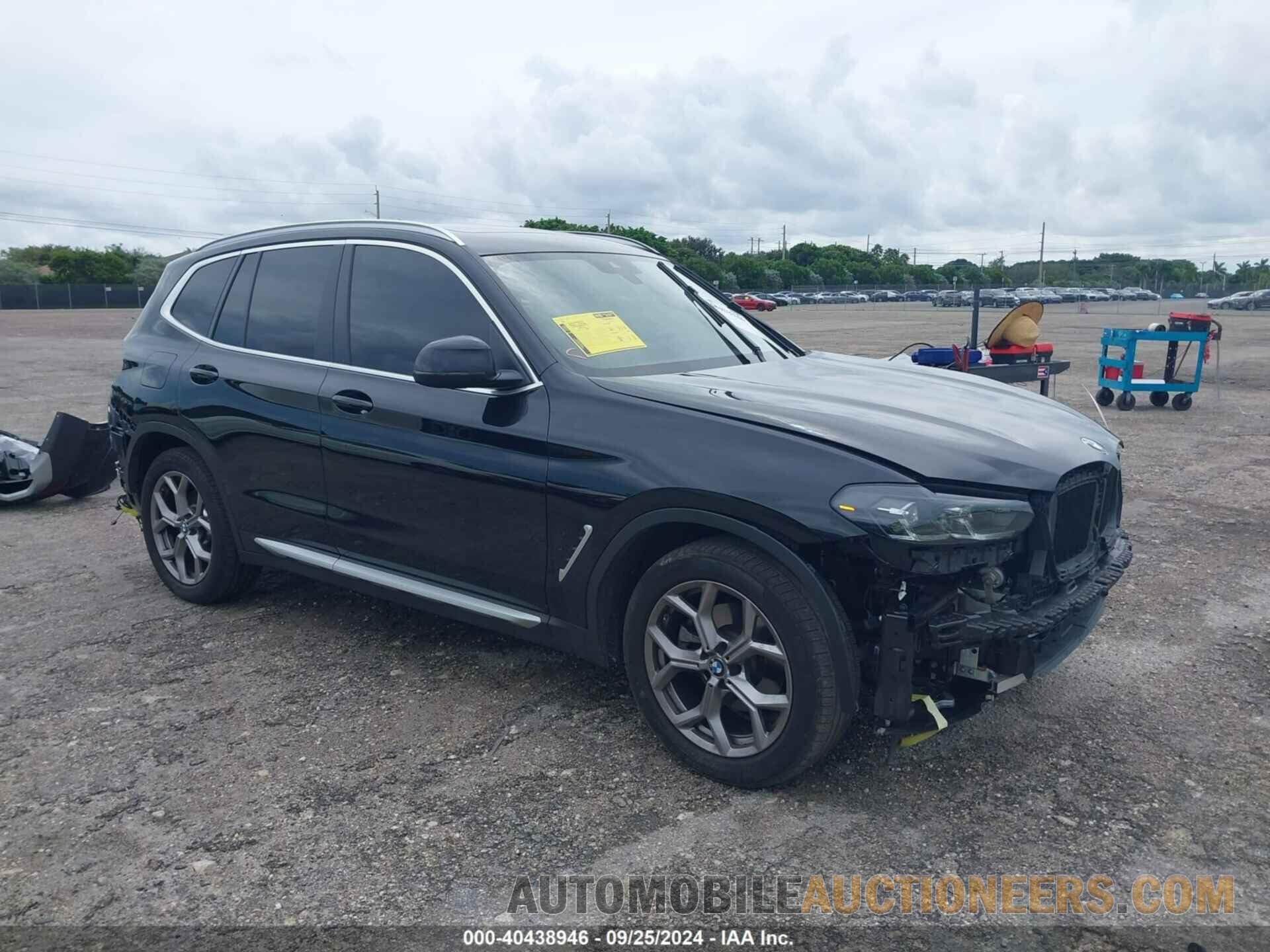 5UX43DP04N9N32620 BMW X3 2022