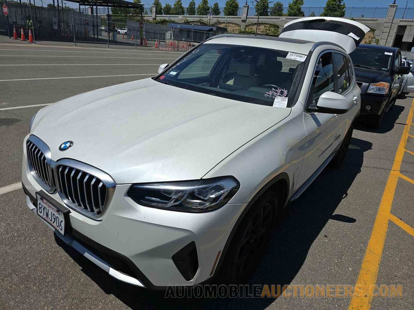 5UX43DP06N9J74825 BMW X3 2022