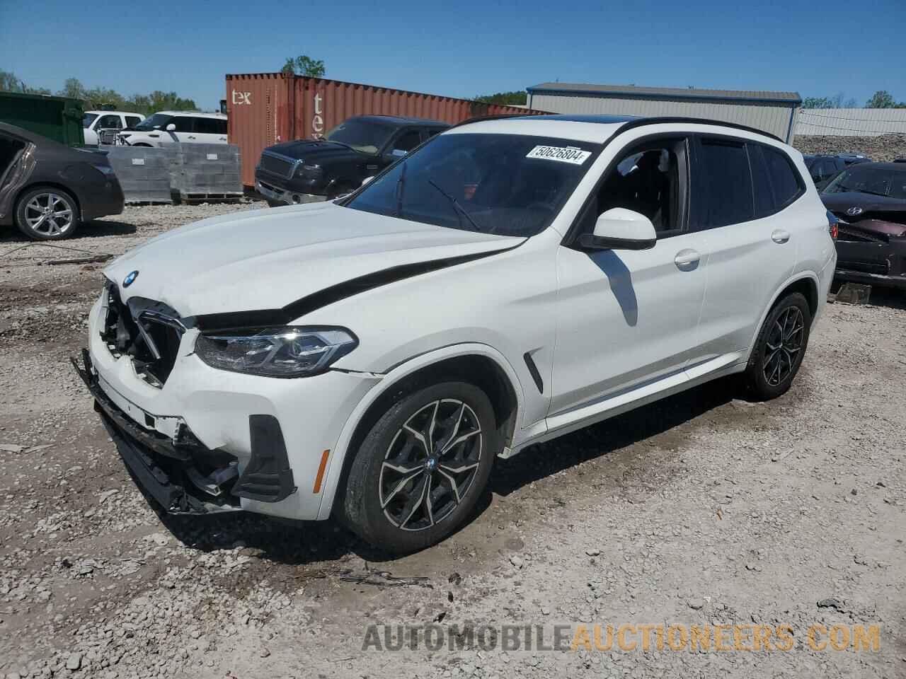 5UX43DP06N9L53852 BMW X3 2022