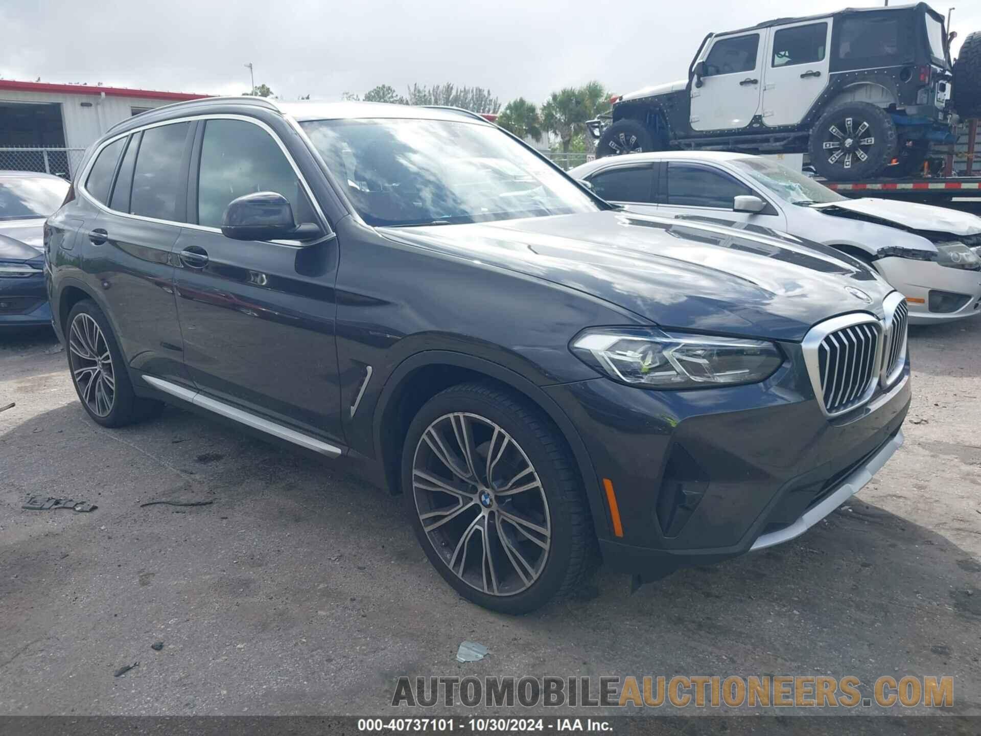 5UX43DP06N9N39620 BMW X3 2022