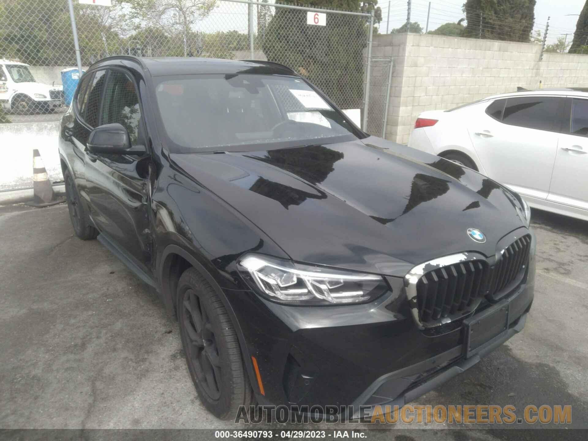 5UX43DP07N9K58359 BMW X3 2022