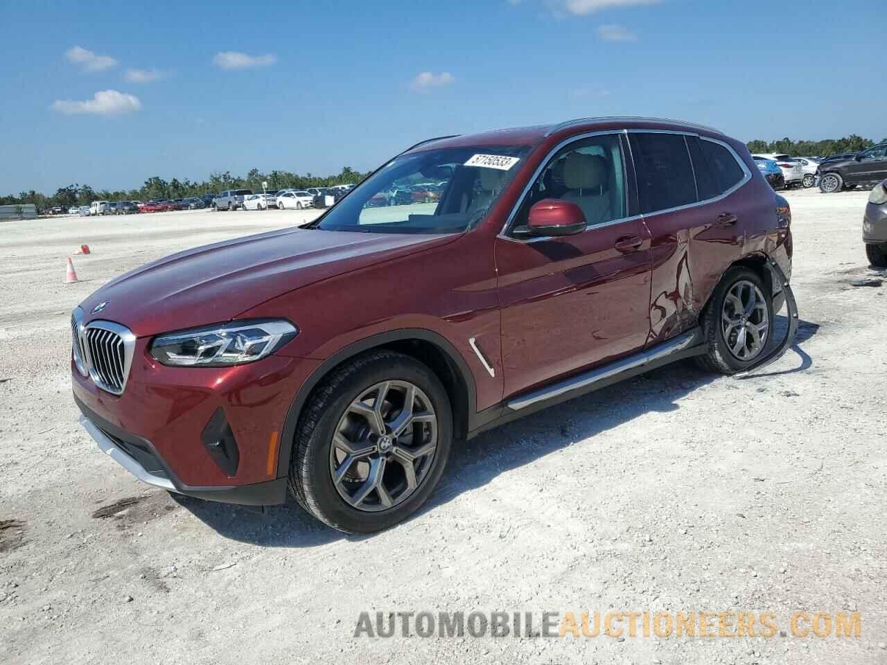 5UX43DP07N9K62928 BMW X3 2022