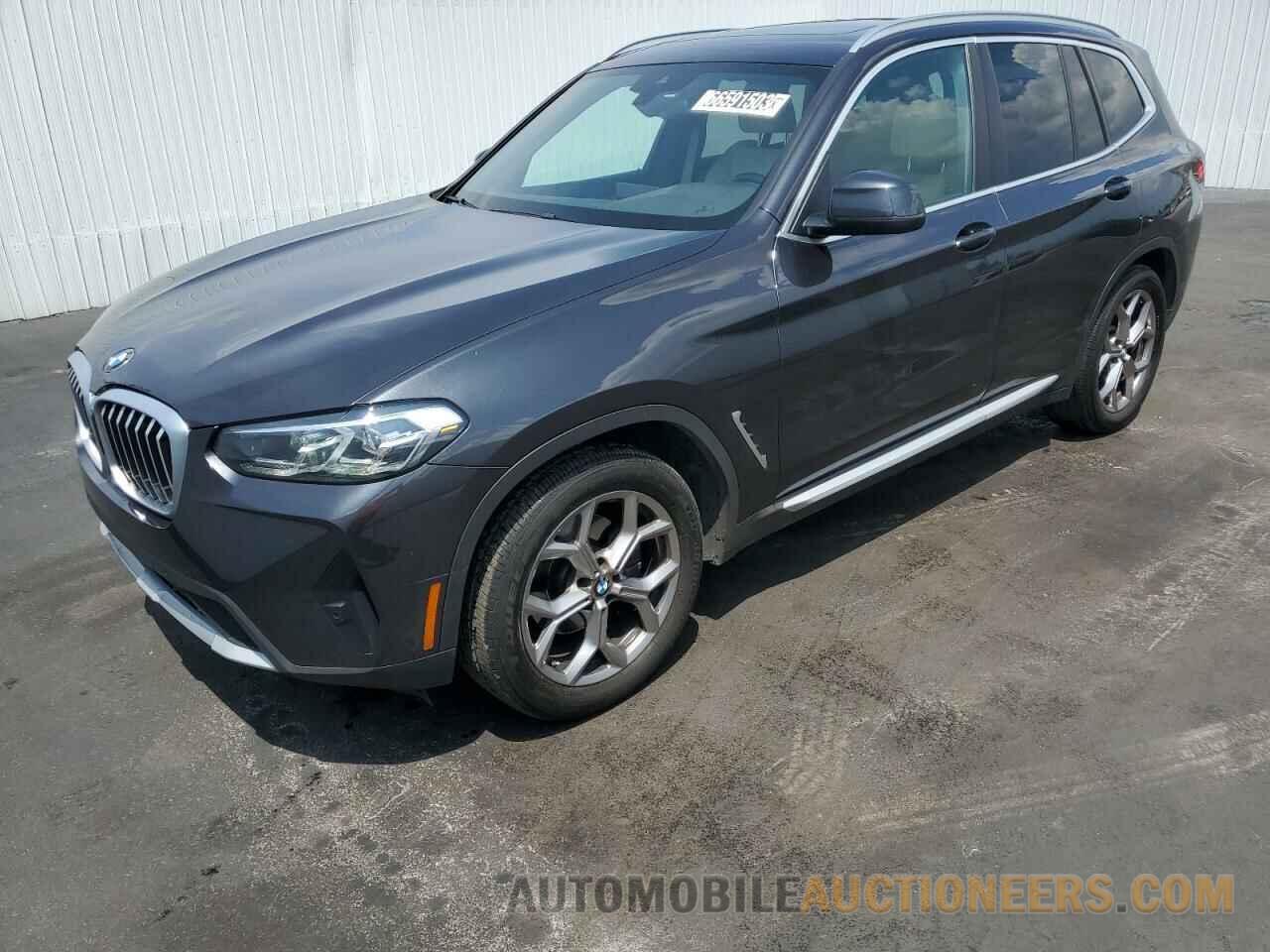 5UX43DP07N9L39846 BMW X3 2022