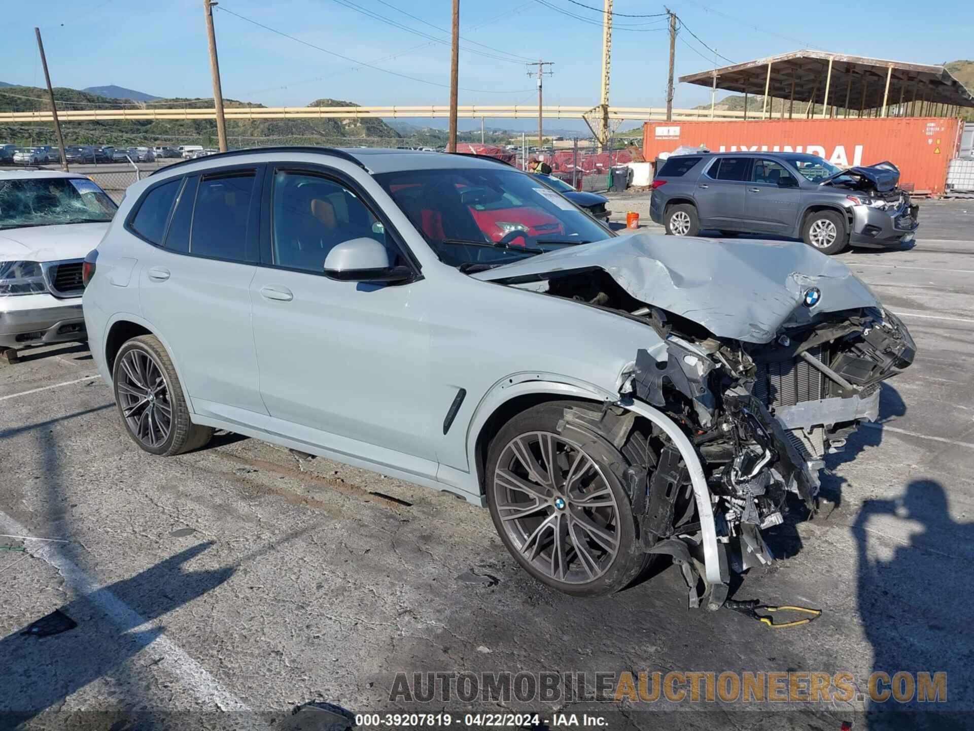 5UX43DP07N9L42326 BMW X3 2022