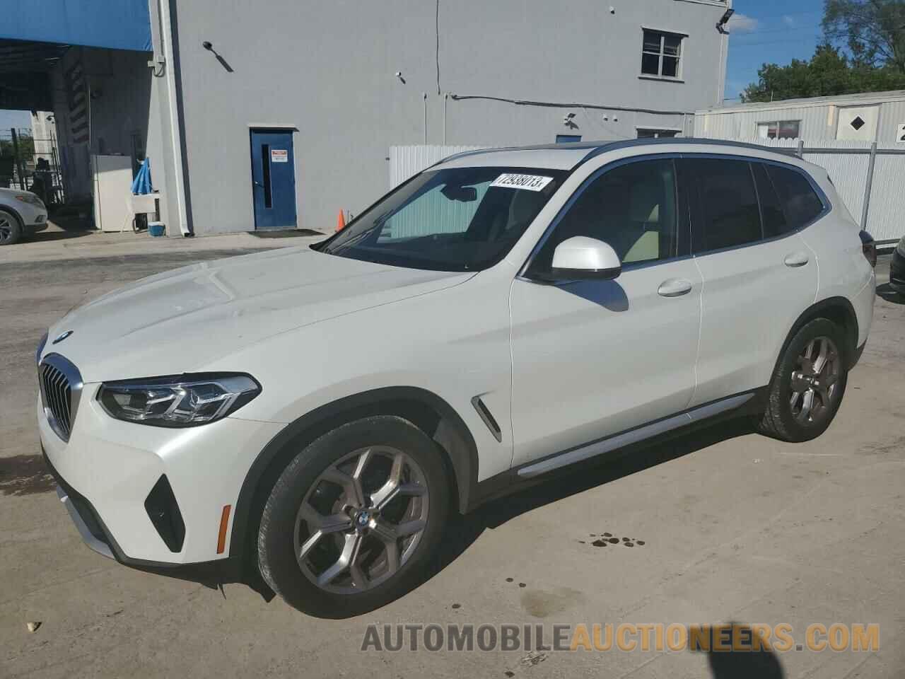 5UX43DP07N9L76718 BMW X3 2022