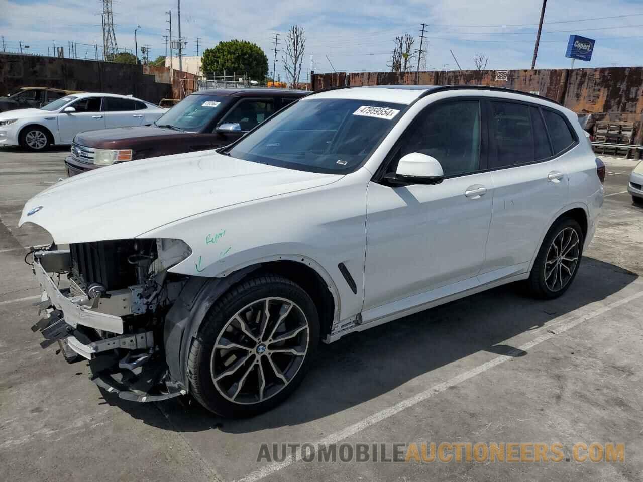 5UX43DP07N9M15016 BMW X3 2022