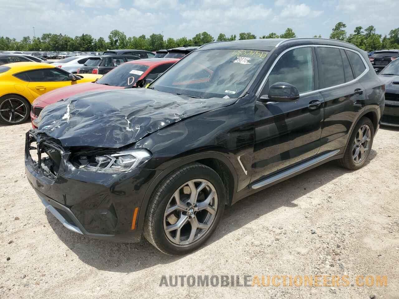 5UX43DP07N9M38747 BMW X3 2022