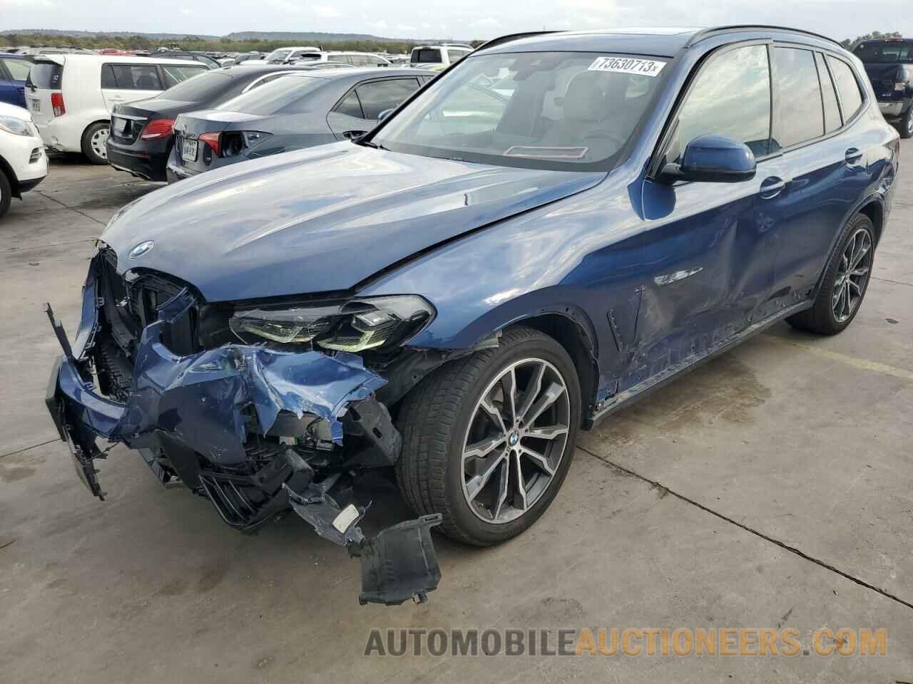 5UX43DP07N9M62336 BMW X3 2022