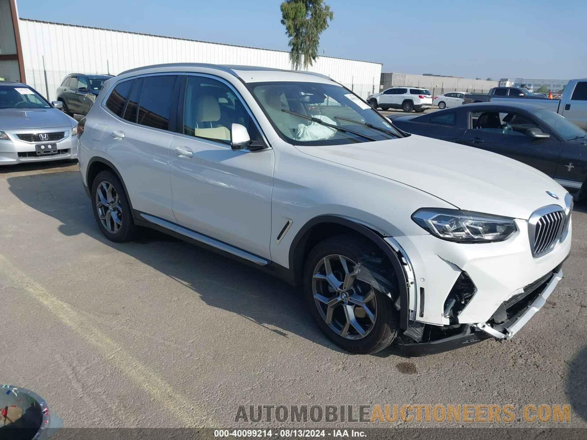 5UX43DP07R9W35620 BMW X3 2024