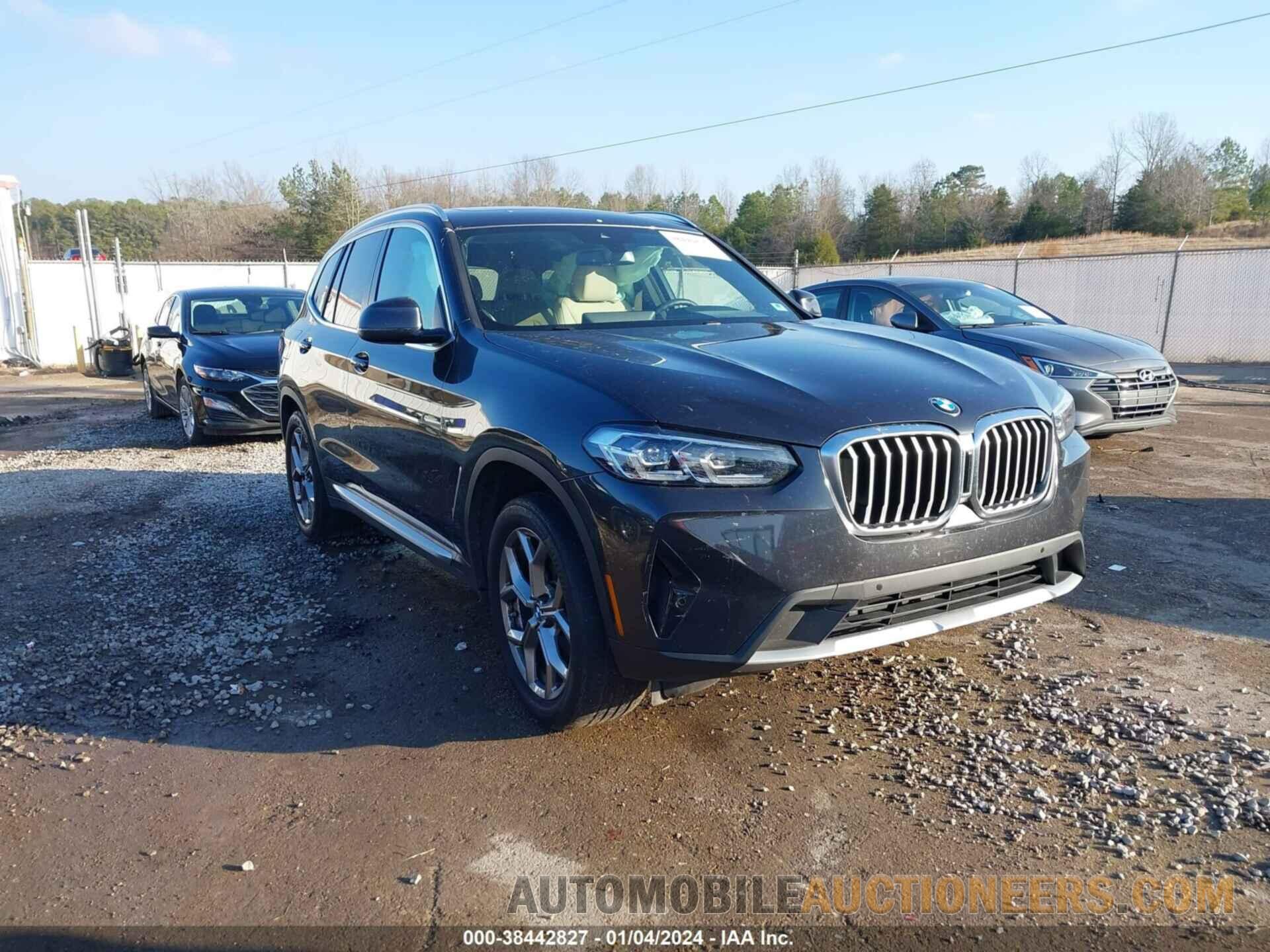 5UX43DP08N9J26078 BMW X3 2022