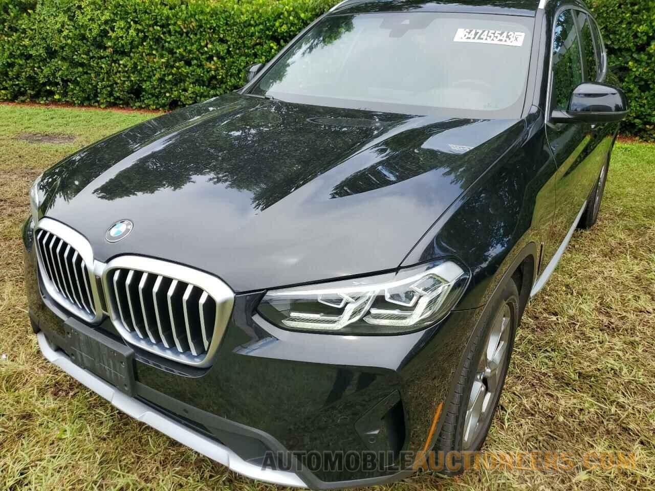 5UX43DP08N9J77936 BMW X3 2022