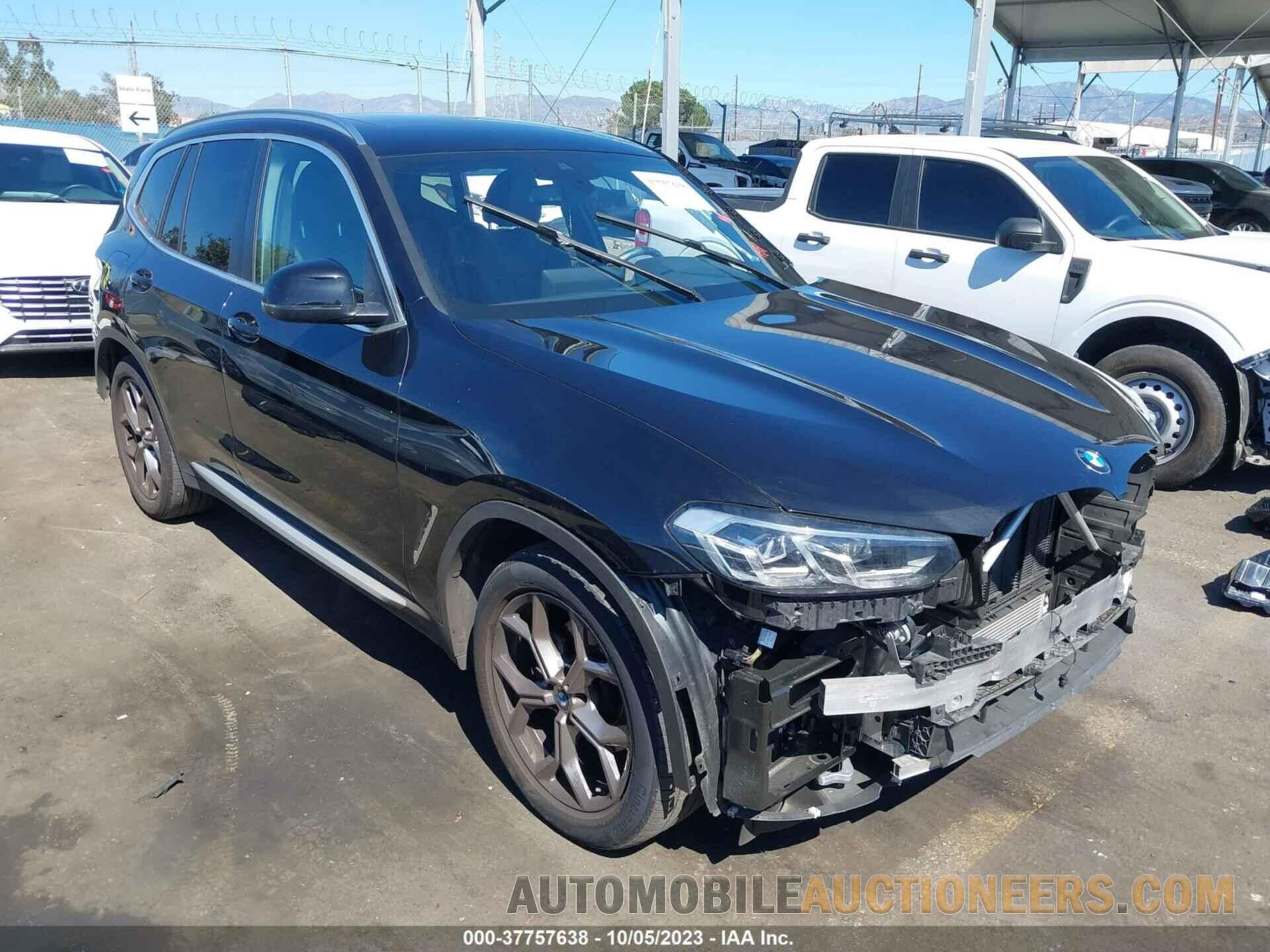 5UX43DP08N9K64249 BMW X3 2022