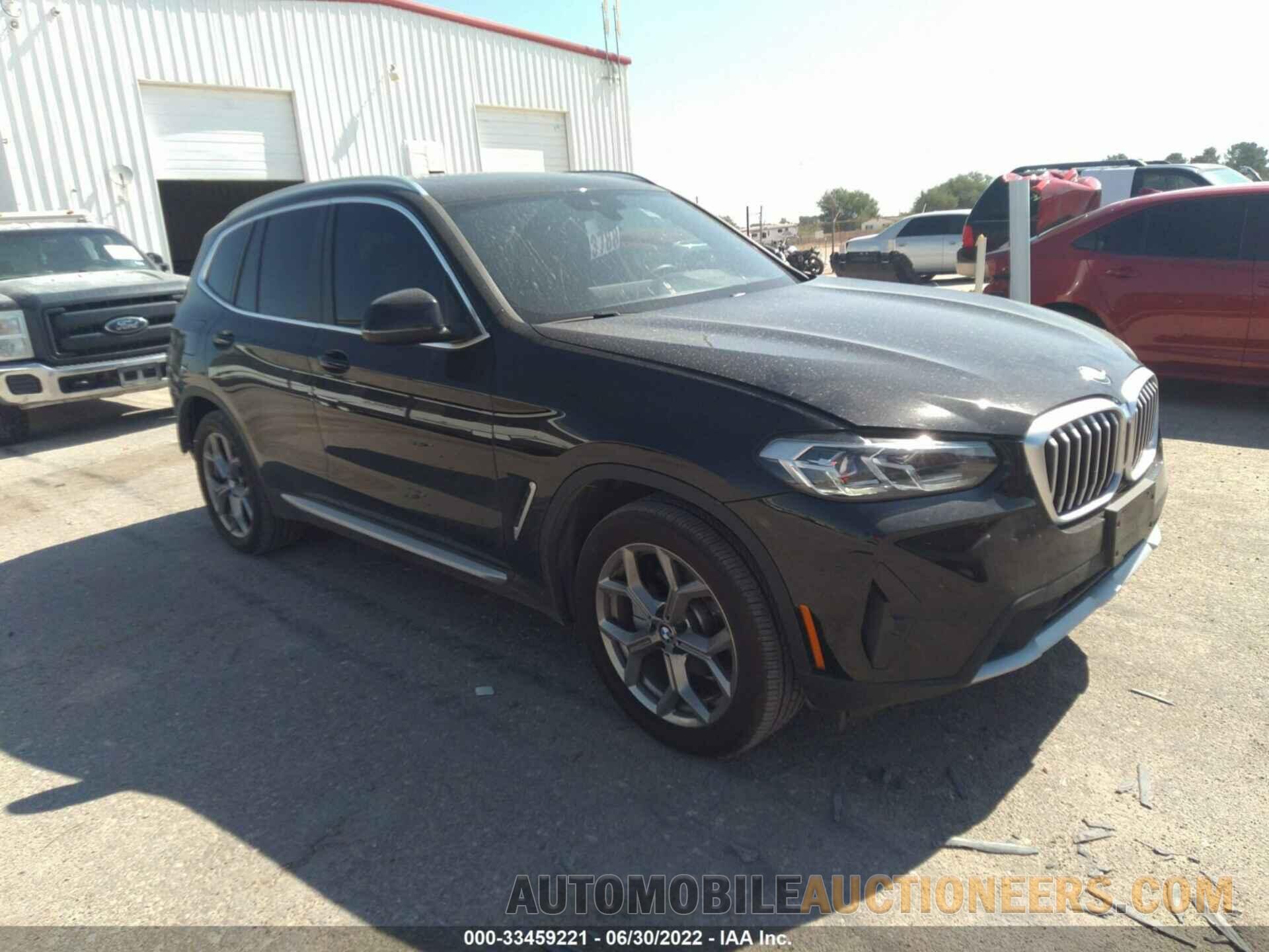 5UX43DP09N9J56772 BMW X3 2022