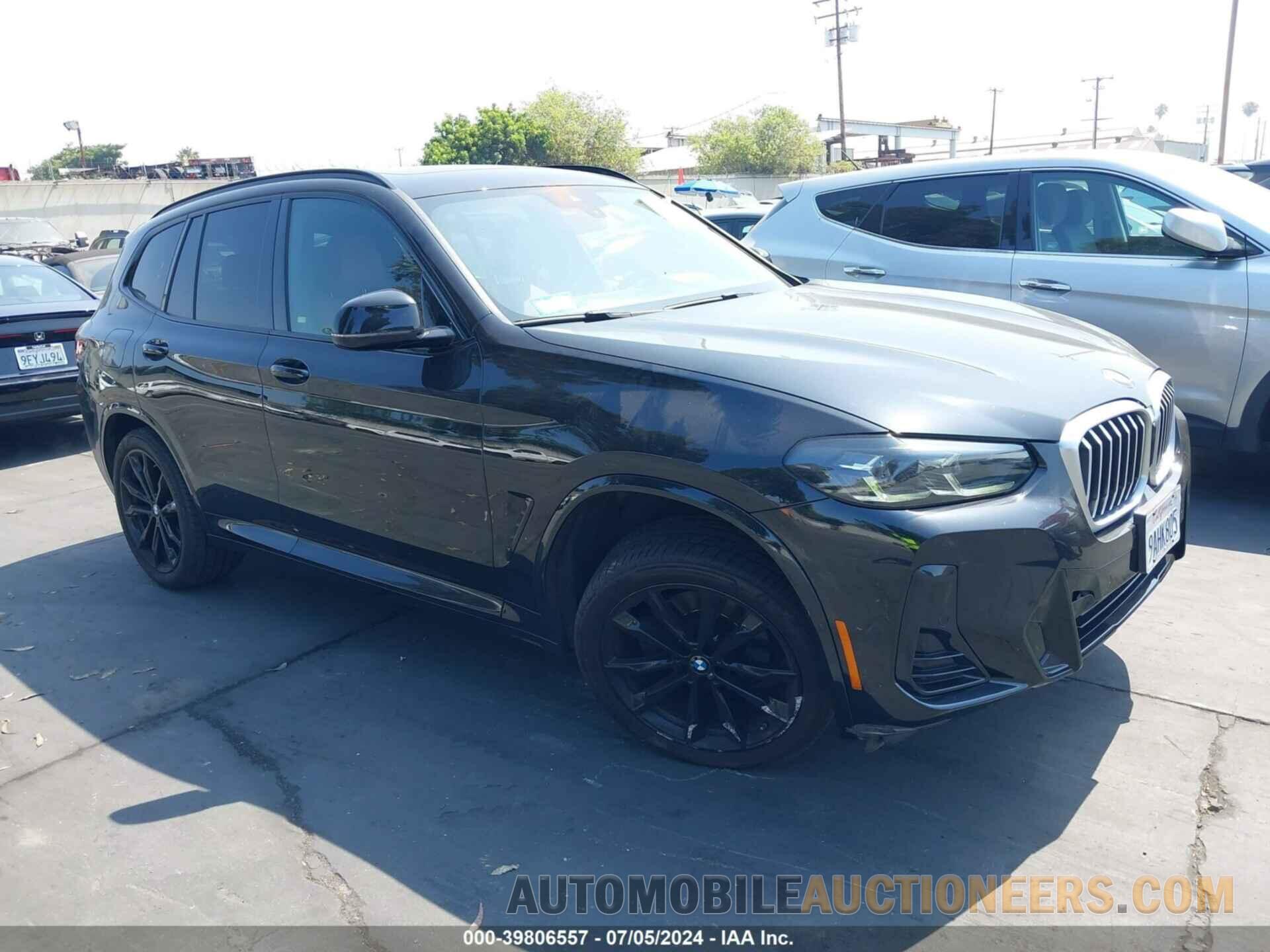 5UX43DP09N9L00157 BMW X3 2022