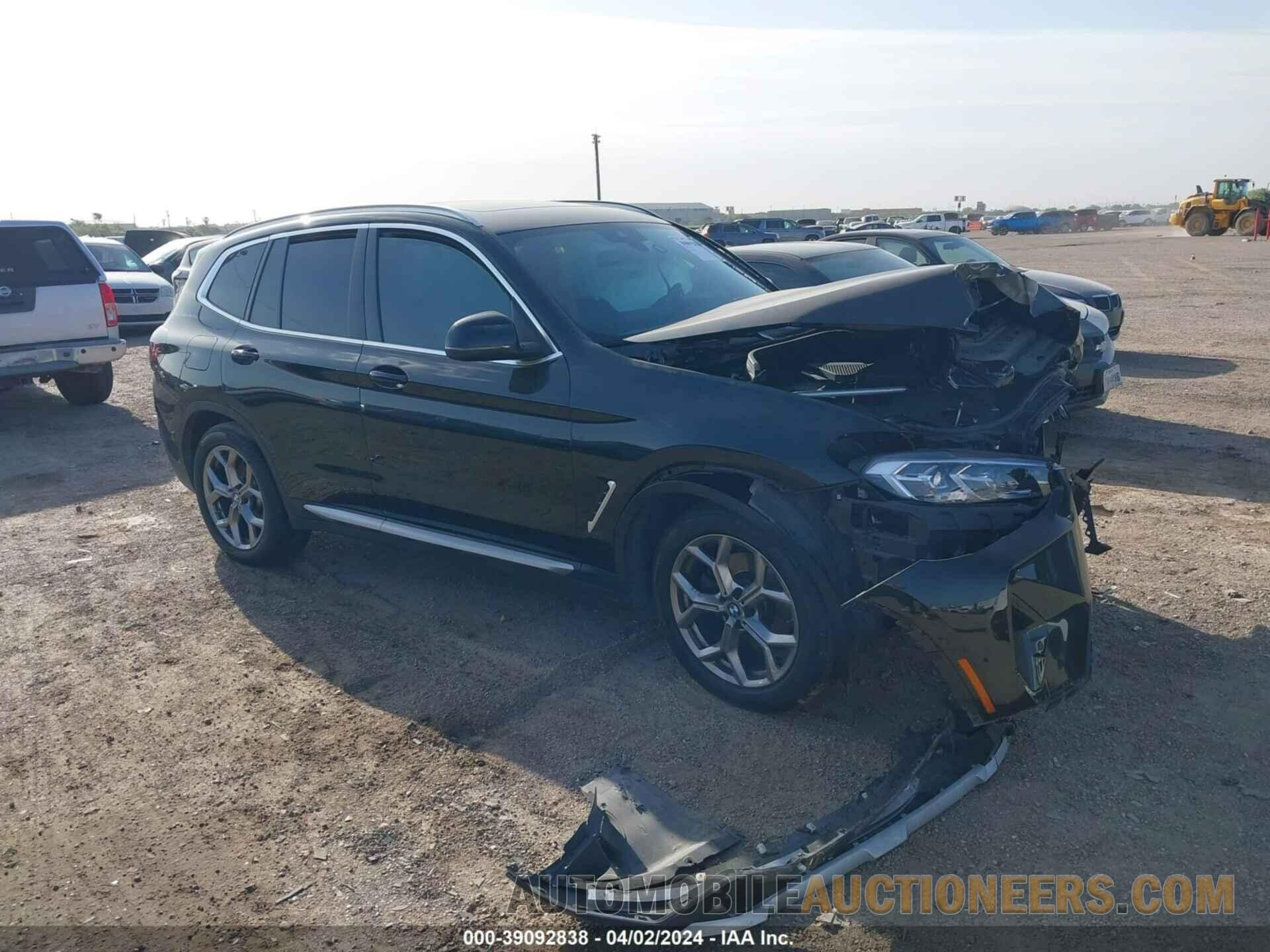 5UX43DP09N9N39238 BMW X3 2022