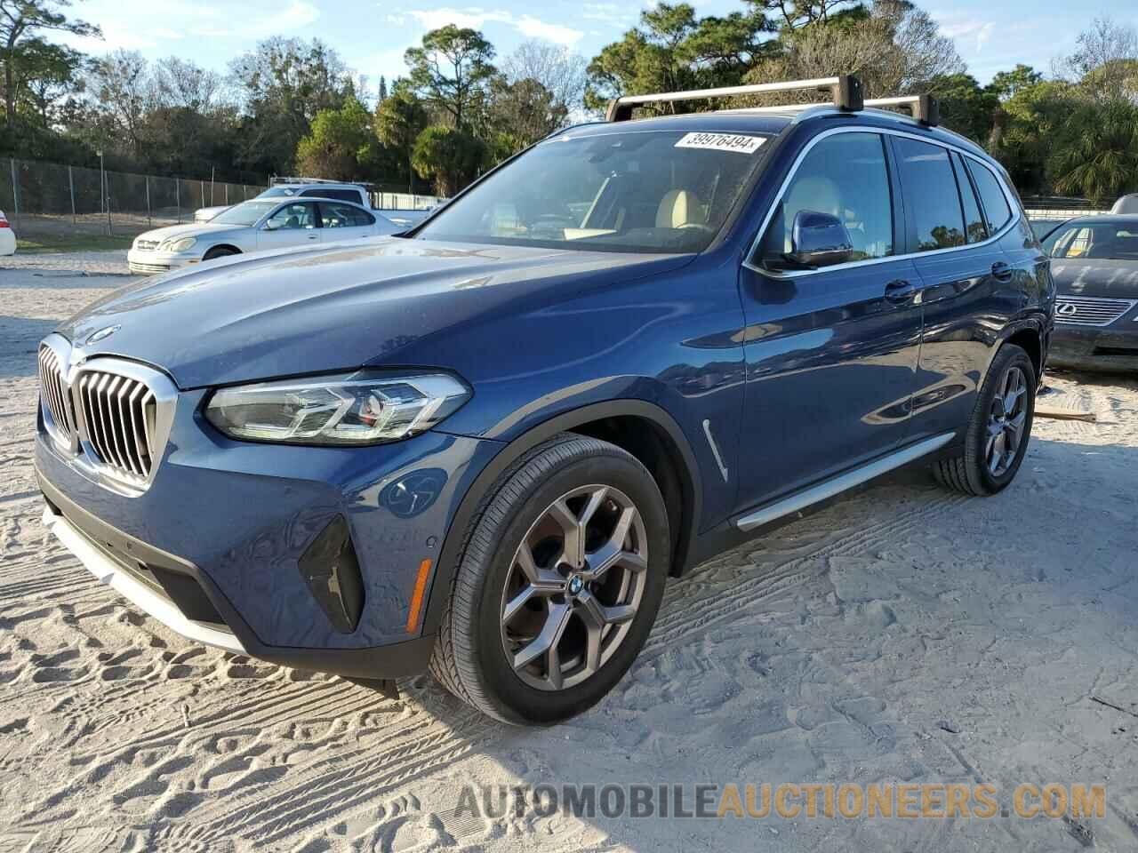 5UX43DP0XN9J46039 BMW X3 2022