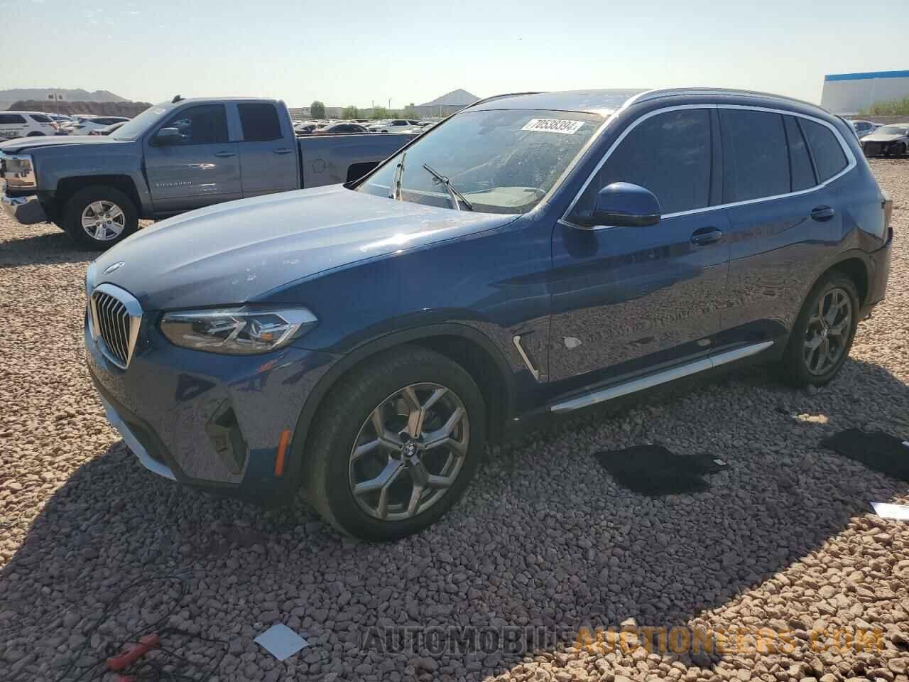 5UX43DP0XN9J95662 BMW X3 2022