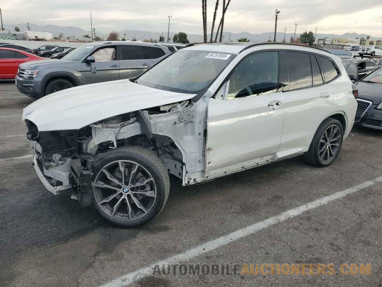 5UX43DP0XN9J98710 BMW X3 2022