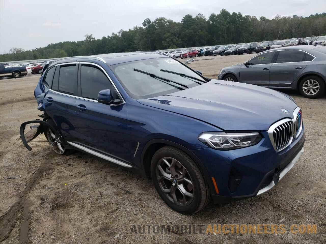 5UX43DP0XN9K48005 BMW X3 2022