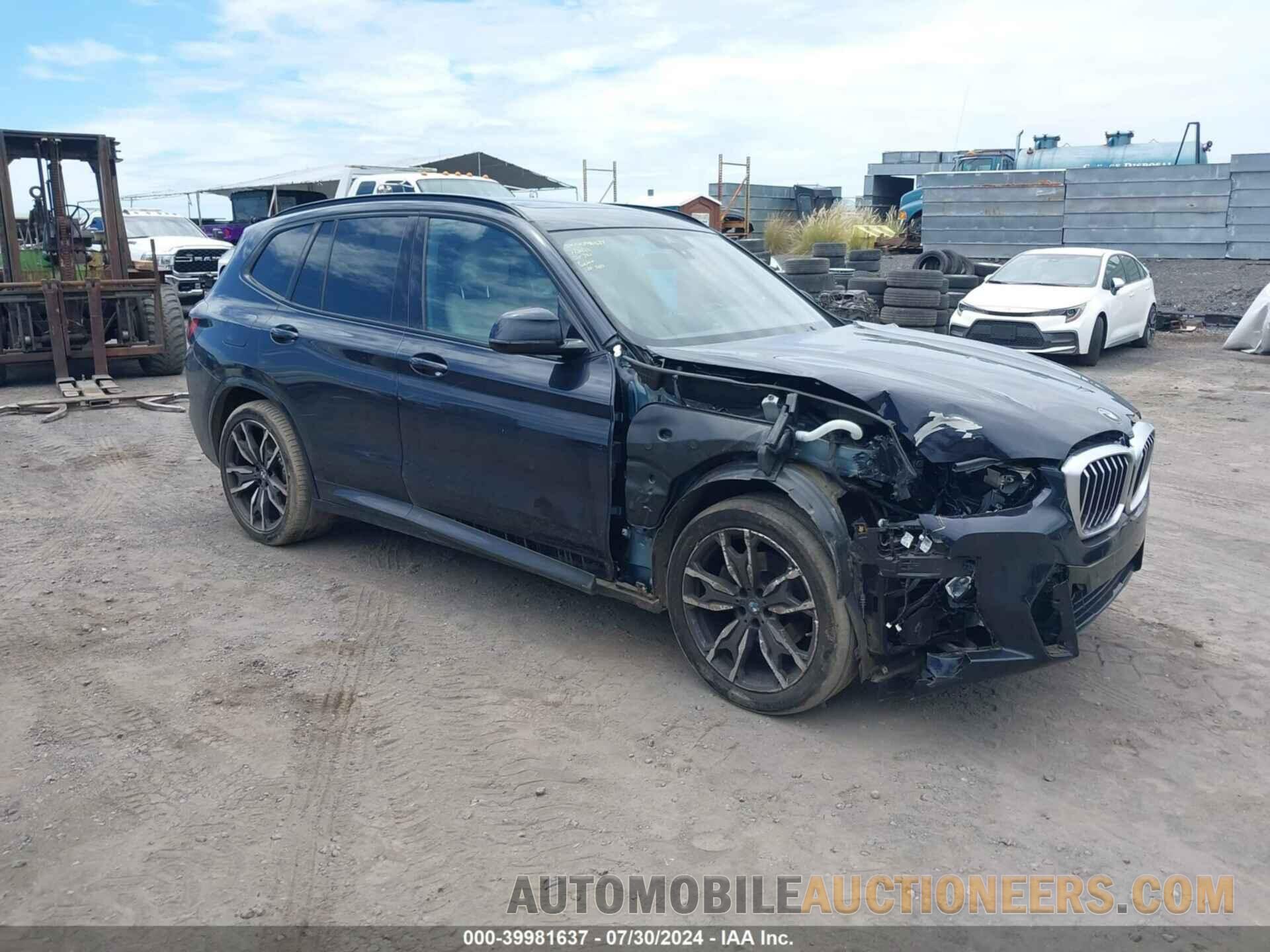 5UX43DP0XN9K69405 BMW X3 2022