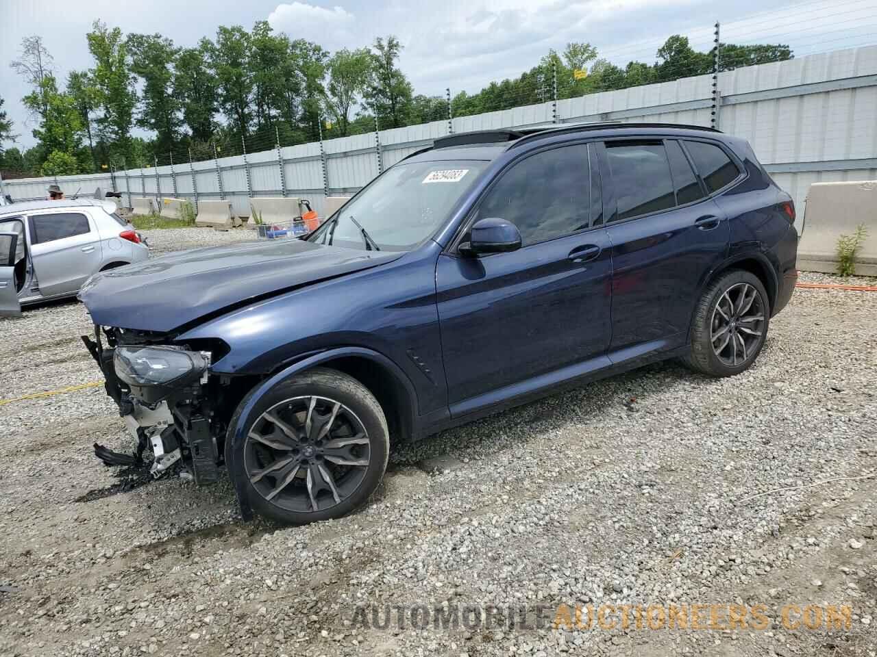 5UX43DP0XN9K88360 BMW X3 2022