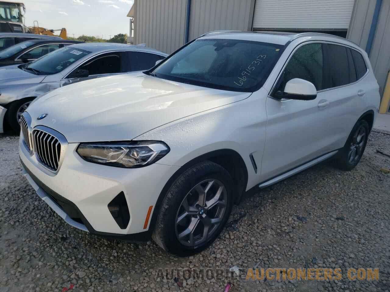 5UX43DP0XN9M86470 BMW X3 2022