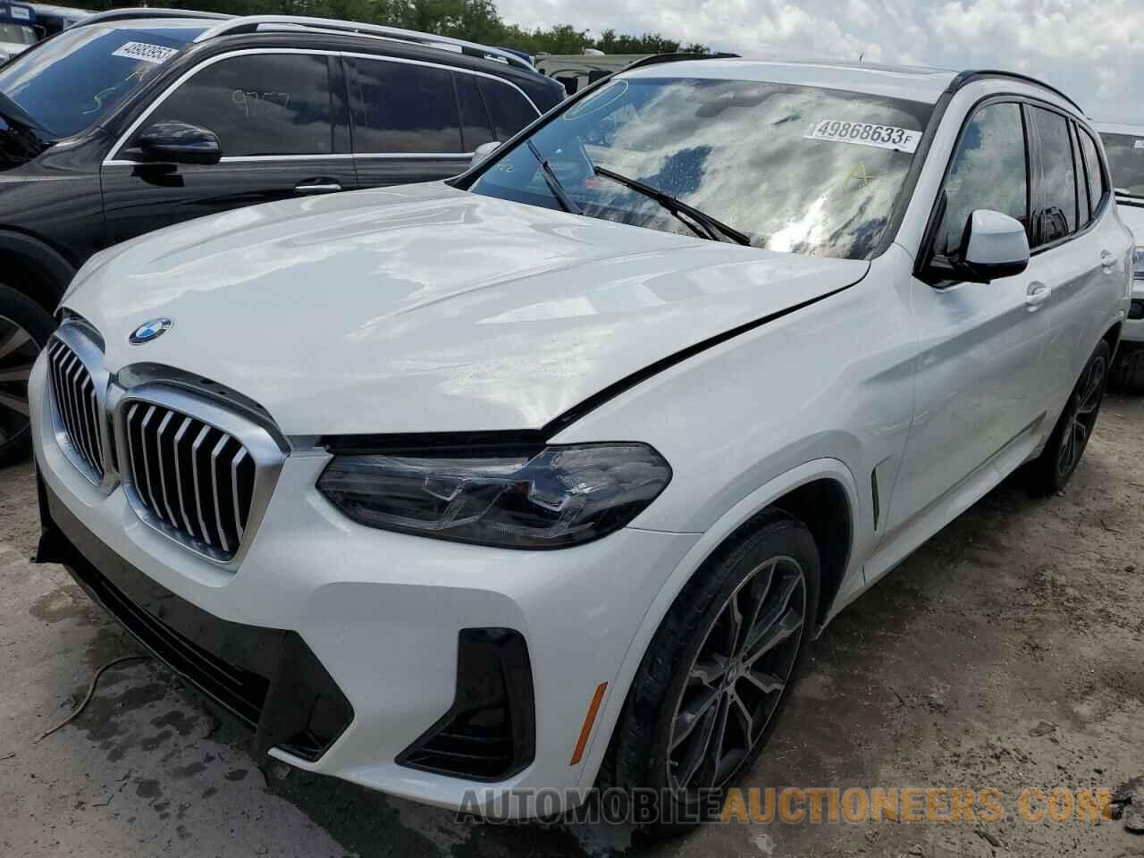 5UX43DP0XN9N05762 BMW X3 2022