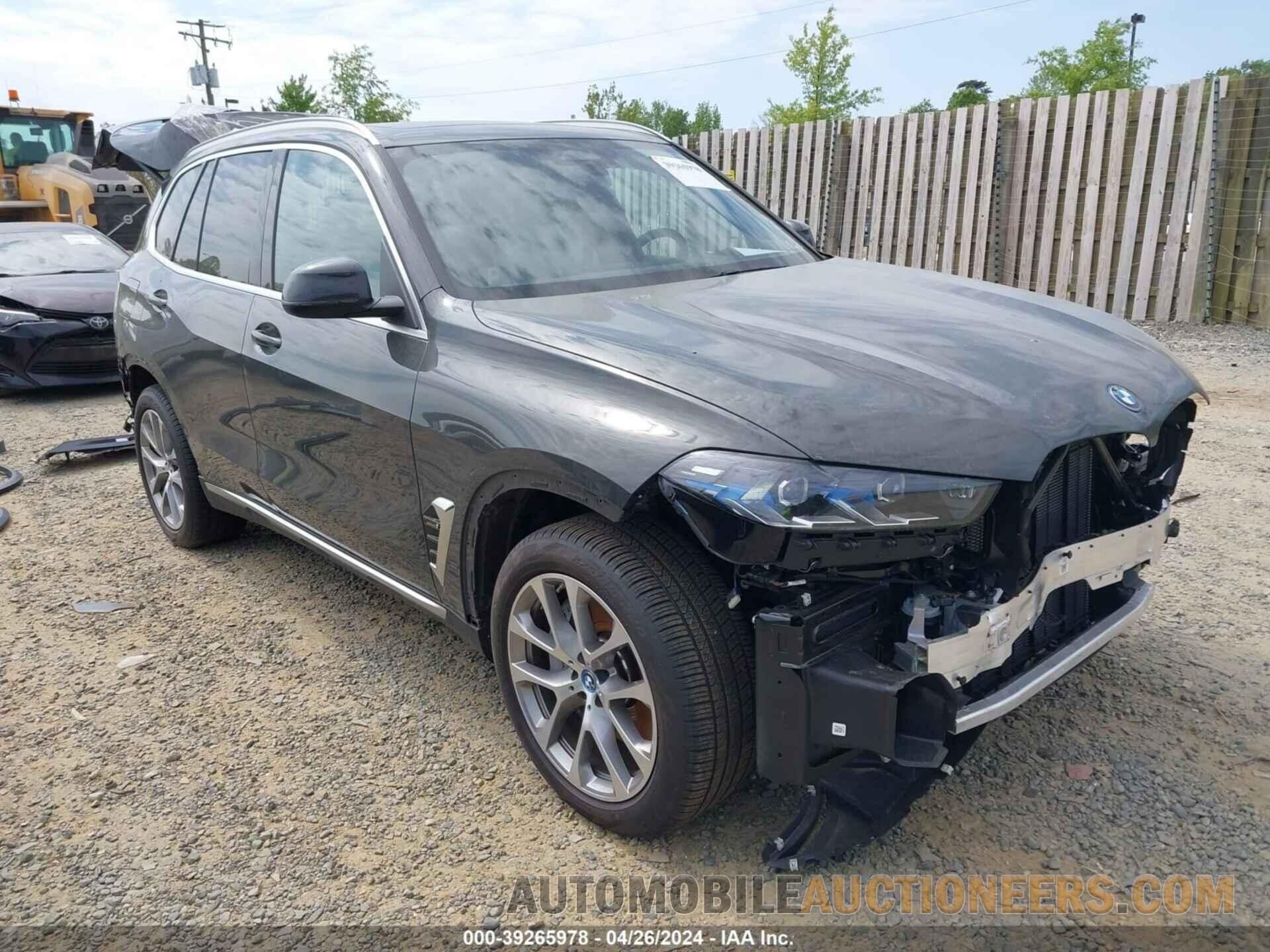 5UX43EU0XR9T56057 BMW X5 PHEV 2024