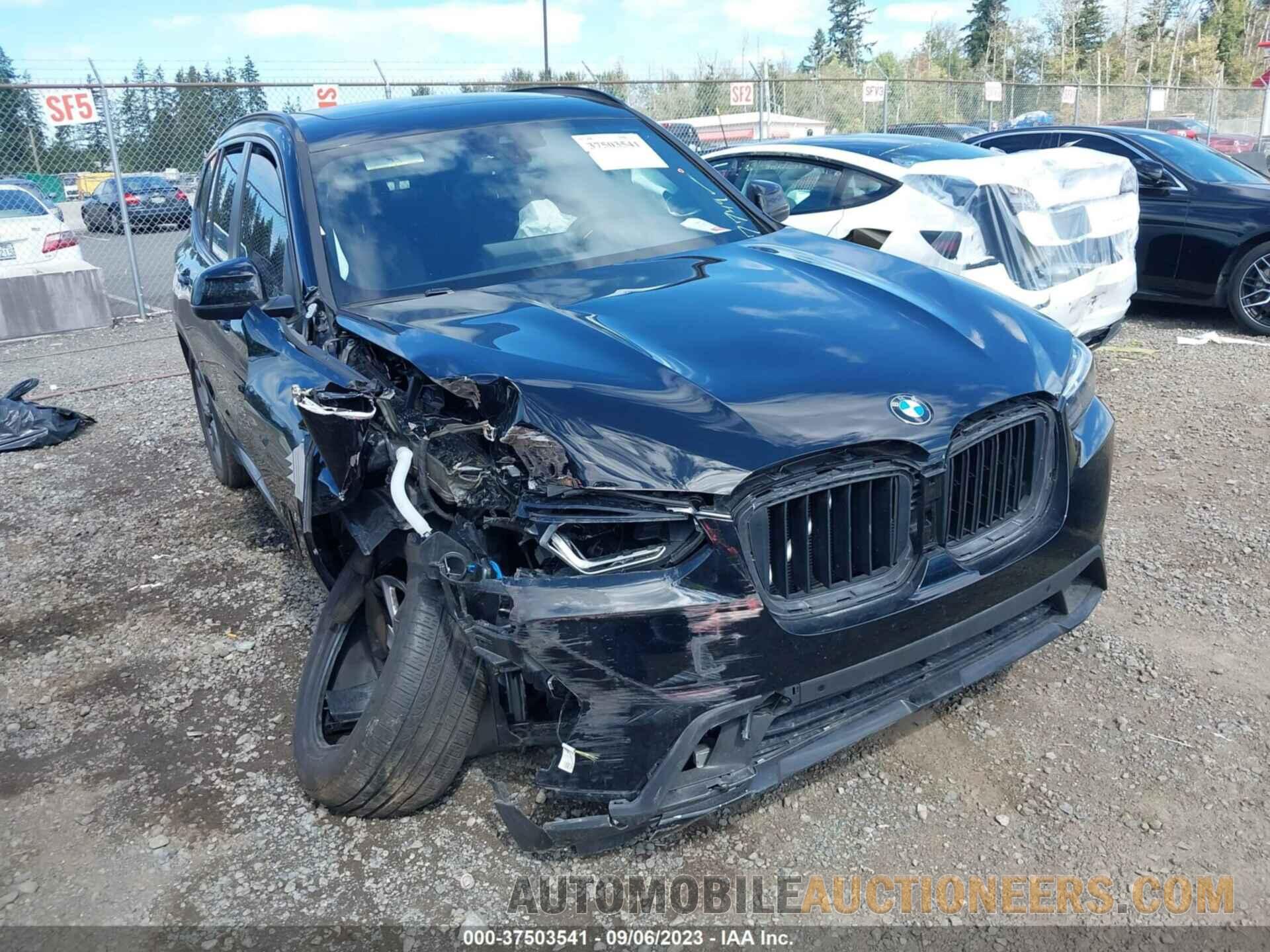 5UX53DP00N9K97749 BMW X3 2022