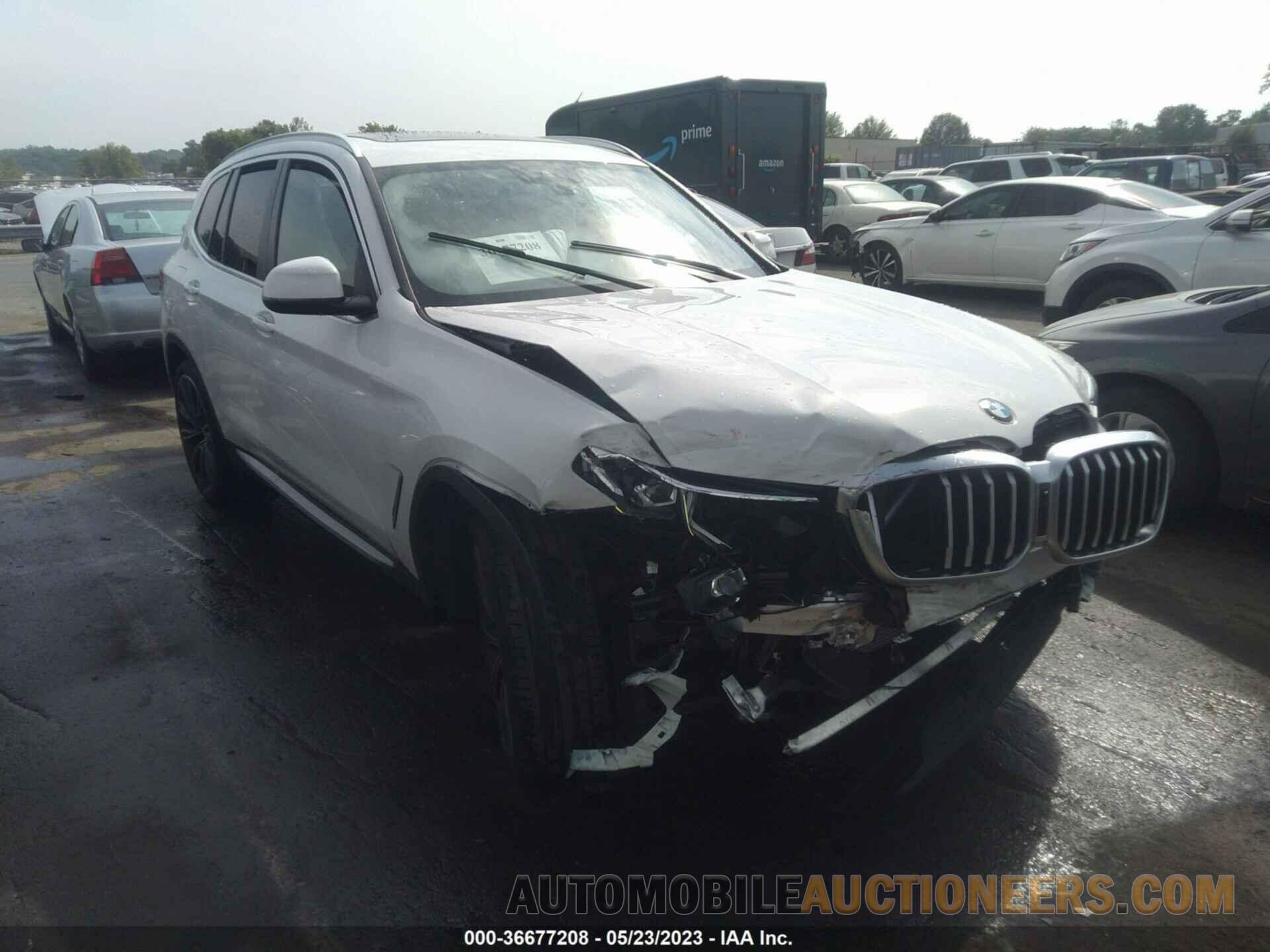 5UX53DP00N9L12637 BMW X3 2022