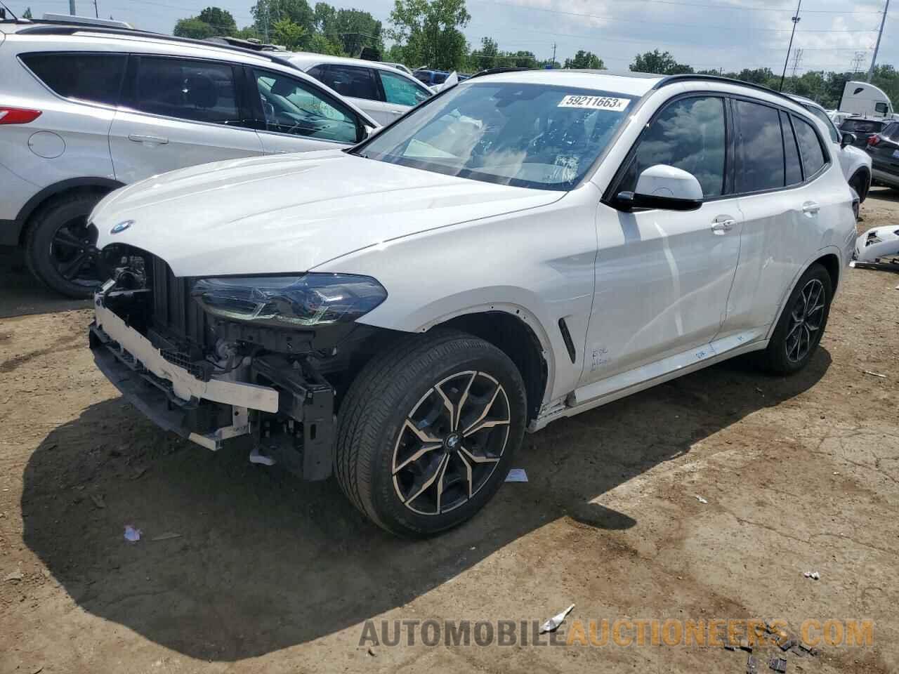 5UX53DP00N9M34267 BMW X3 2022