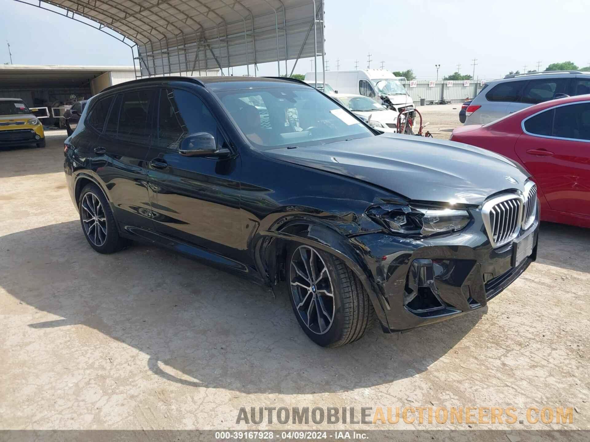 5UX53DP00N9M41963 BMW X3 2022