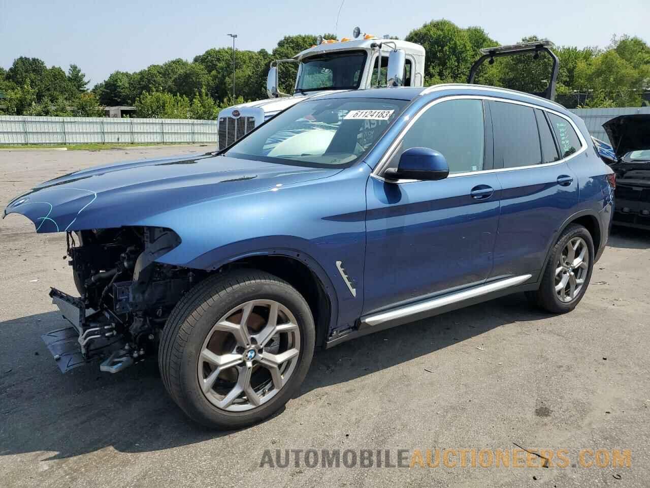 5UX53DP01N9J36357 BMW X3 2022