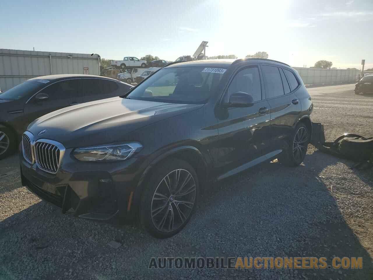 5UX53DP01N9K37169 BMW X3 2022