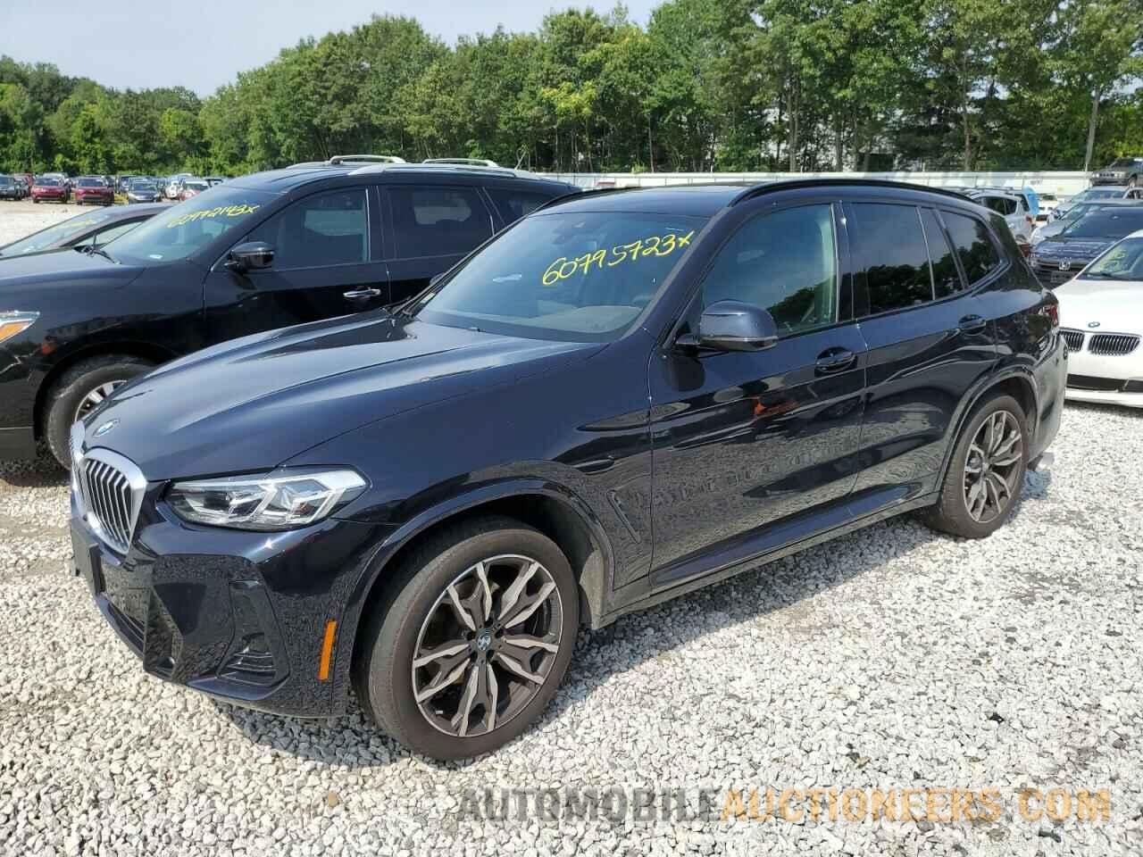 5UX53DP01N9K74027 BMW X3 2022