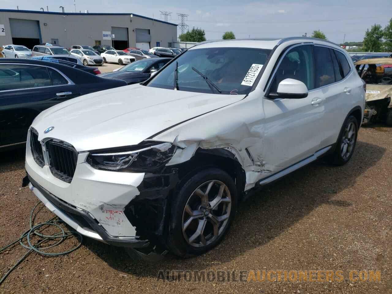 5UX53DP01N9K83679 BMW X3 2022