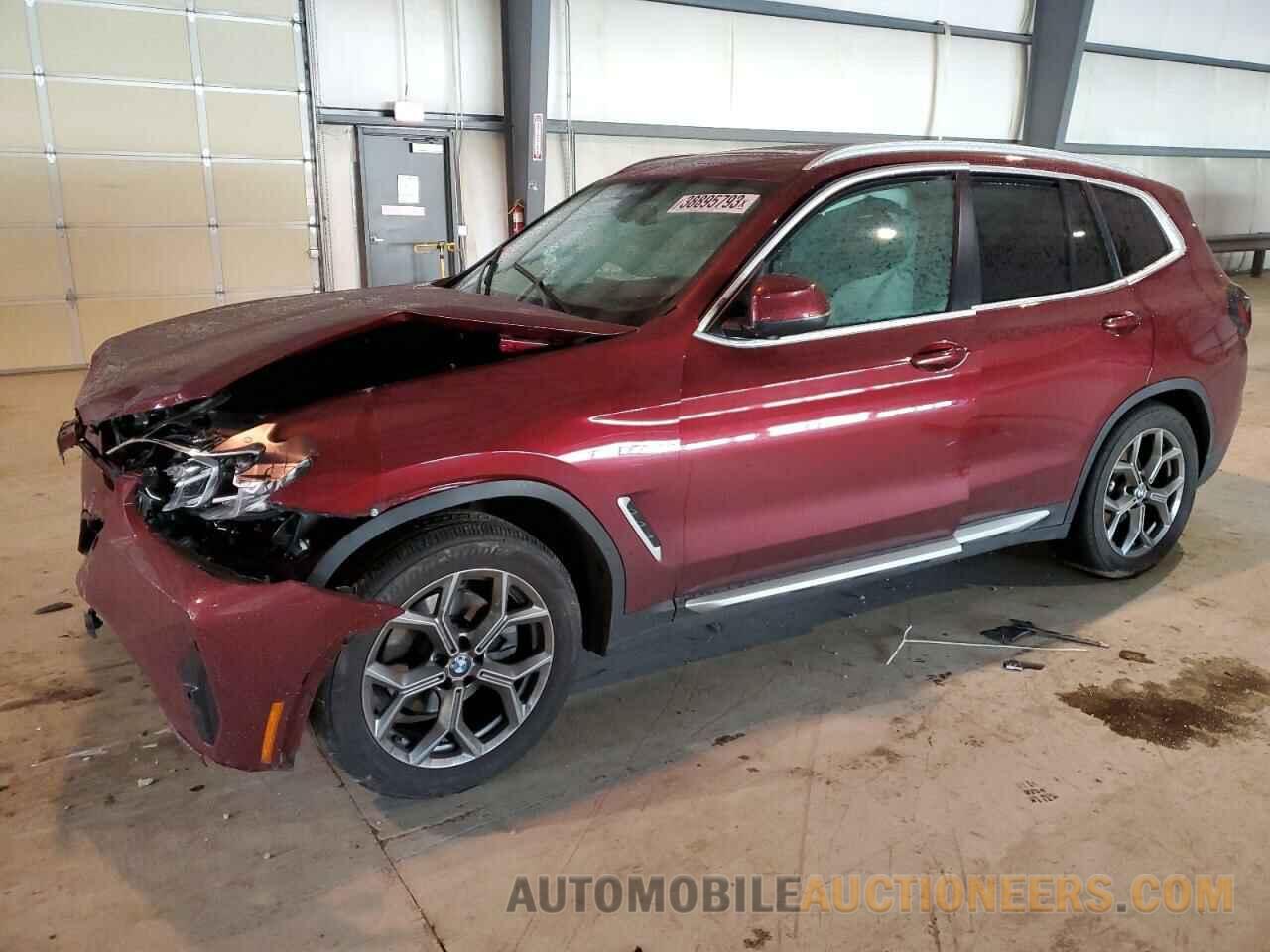 5UX53DP01N9L21122 BMW X3 2022