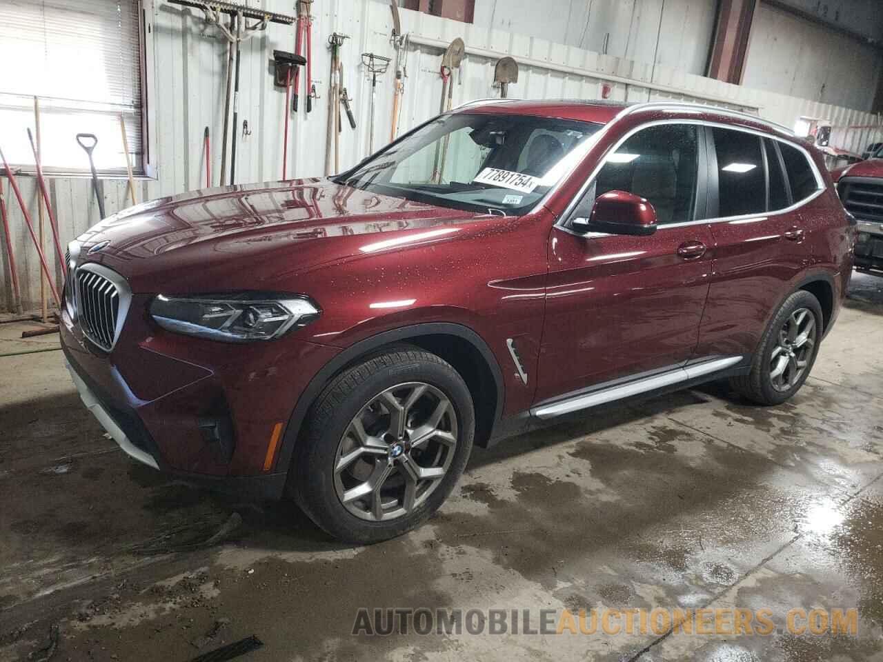 5UX53DP01N9L32072 BMW X3 2022