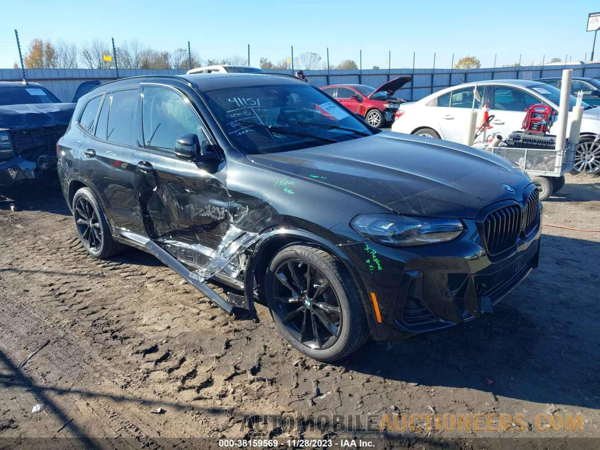 5UX53DP01P9N63122 BMW X3 2023