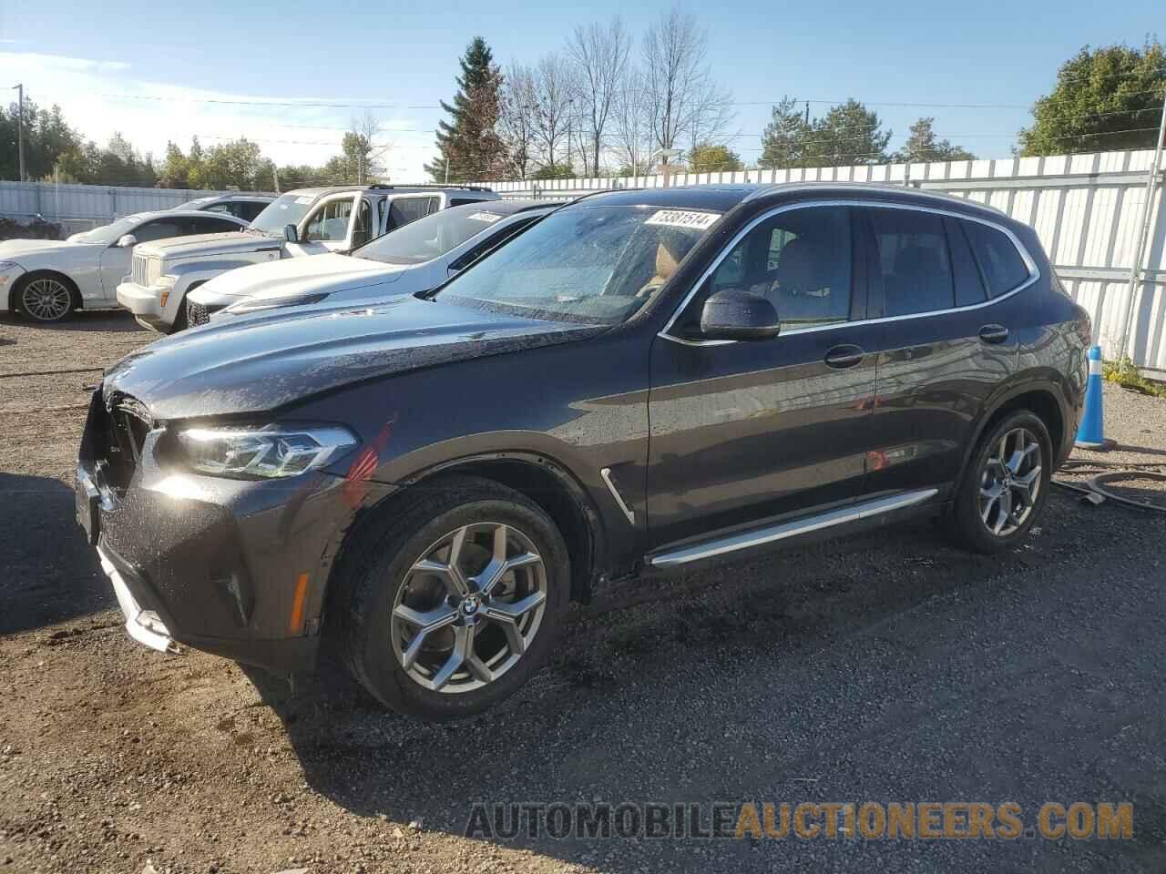 5UX53DP02N9J85552 BMW X3 2022