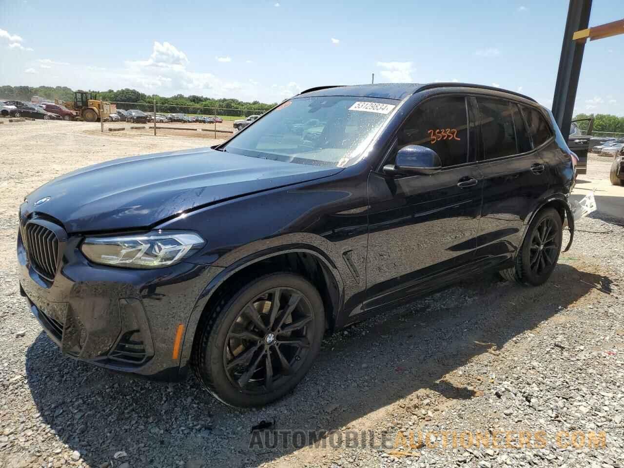 5UX53DP02N9K09784 BMW X3 2022