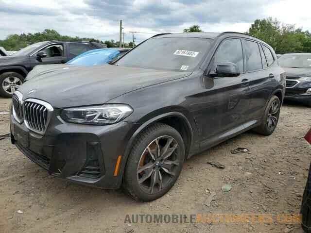 5UX53DP02N9K86431 BMW X3 2022